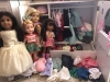 Image of American Girls Dolls and Assorted Accessories