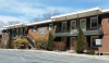 Exterior of apartment complex - red brick exterior 