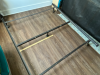 Queen Bed Frame with wheels