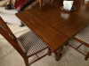 Dining table and chair