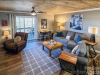 Living Room with couch and two chairs