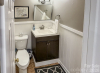 bathroom with sink and toilet