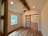 Office space with hardwood floors