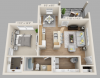Image- Apartment Floorplan 